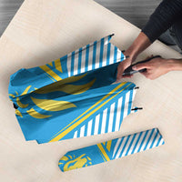 Custom Saint Lucia Kings Cricket Umbrella Beinspired Go Champion - Wonder Print Shop