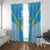 Custom Saint Lucia Kings Cricket Window Curtain Beinspired Go Champion - Wonder Print Shop