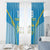 Custom Saint Lucia Kings Cricket Window Curtain Beinspired Go Champion - Wonder Print Shop