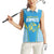 Custom Saint Lucia Kings Cricket Women Sleeveless Polo Shirt Beinspired Go Champion - Wonder Print Shop