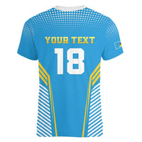 Custom Saint Lucia Kings Cricket Women V-Neck T-Shirt Beinspired Go Champion - Wonder Print Shop