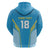 Custom Saint Lucia Kings Cricket Zip Hoodie Beinspired Go Champion - Wonder Print Shop