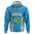 Custom Saint Lucia Kings Cricket Zip Hoodie Beinspired Go Champion - Wonder Print Shop