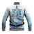 Personalized Cayman Islands 345 Baseball Jacket Watercolor Turtle - Wonder Print Shop