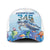 Cayman Islands 345 Baseball Net Cap Watercolor Turtle - Wonder Print Shop