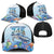 Cayman Islands 345 Baseball Net Cap Watercolor Turtle - Wonder Print Shop