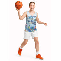 Personalized Cayman Islands 345 Basketball Jersey Watercolor Turtle - Wonder Print Shop