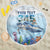Personalized Cayman Islands 345 Beach Blanket Watercolor Turtle - Wonder Print Shop