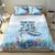 Personalized Cayman Islands 345 Bedding Set Watercolor Turtle - Wonder Print Shop