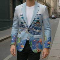 Personalized Cayman Islands 345 Blazer Watercolor Turtle - Wonder Print Shop