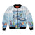 Personalized Cayman Islands 345 Bomber Jacket Watercolor Turtle - Wonder Print Shop