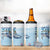 Personalized Cayman Islands 345 4 in 1 Can Cooler Tumbler Watercolor Turtle - Wonder Print Shop