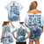 Personalized Cayman Islands 345 Family Matching Off Shoulder Short Dress and Hawaiian Shirt Watercolor Turtle - Wonder Print Shop