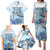 Personalized Cayman Islands 345 Family Matching Puletasi and Hawaiian Shirt Watercolor Turtle - Wonder Print Shop