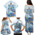 Personalized Cayman Islands 345 Family Matching Puletasi and Hawaiian Shirt Watercolor Turtle - Wonder Print Shop