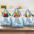 Personalized Cayman Islands 345 Grocery Bag Watercolor Turtle - Wonder Print Shop