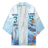 Personalized Cayman Islands 345 Kimono Watercolor Turtle - Wonder Print Shop