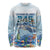 Personalized Cayman Islands 345 Long Sleeve Shirt Watercolor Turtle - Wonder Print Shop