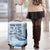 Personalized Cayman Islands 345 Luggage Cover Watercolor Turtle - Wonder Print Shop