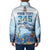 Personalized Cayman Islands 345 Padded Jacket Watercolor Turtle - Wonder Print Shop