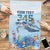 Personalized Cayman Islands 345 Puzzle Watercolor Turtle - Wonder Print Shop