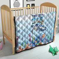 Personalized Cayman Islands 345 Quilt Watercolor Turtle - Wonder Print Shop