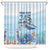 Personalized Cayman Islands 345 Shower Curtain Watercolor Turtle - Wonder Print Shop