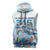 Personalized Cayman Islands 345 Sleeveless Hoodie Watercolor Turtle - Wonder Print Shop