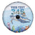 Personalized Cayman Islands 345 Spare Tire Cover Watercolor Turtle - Wonder Print Shop