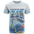 Personalized Cayman Islands 345 T Shirt Watercolor Turtle - Wonder Print Shop