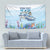 Personalized Cayman Islands 345 Tapestry Watercolor Turtle - Wonder Print Shop