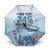 Personalized Cayman Islands 345 Umbrella Watercolor Turtle - Wonder Print Shop