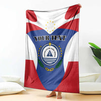 Personalized Cape Verde Coat Of Arms Blanket Sport Style