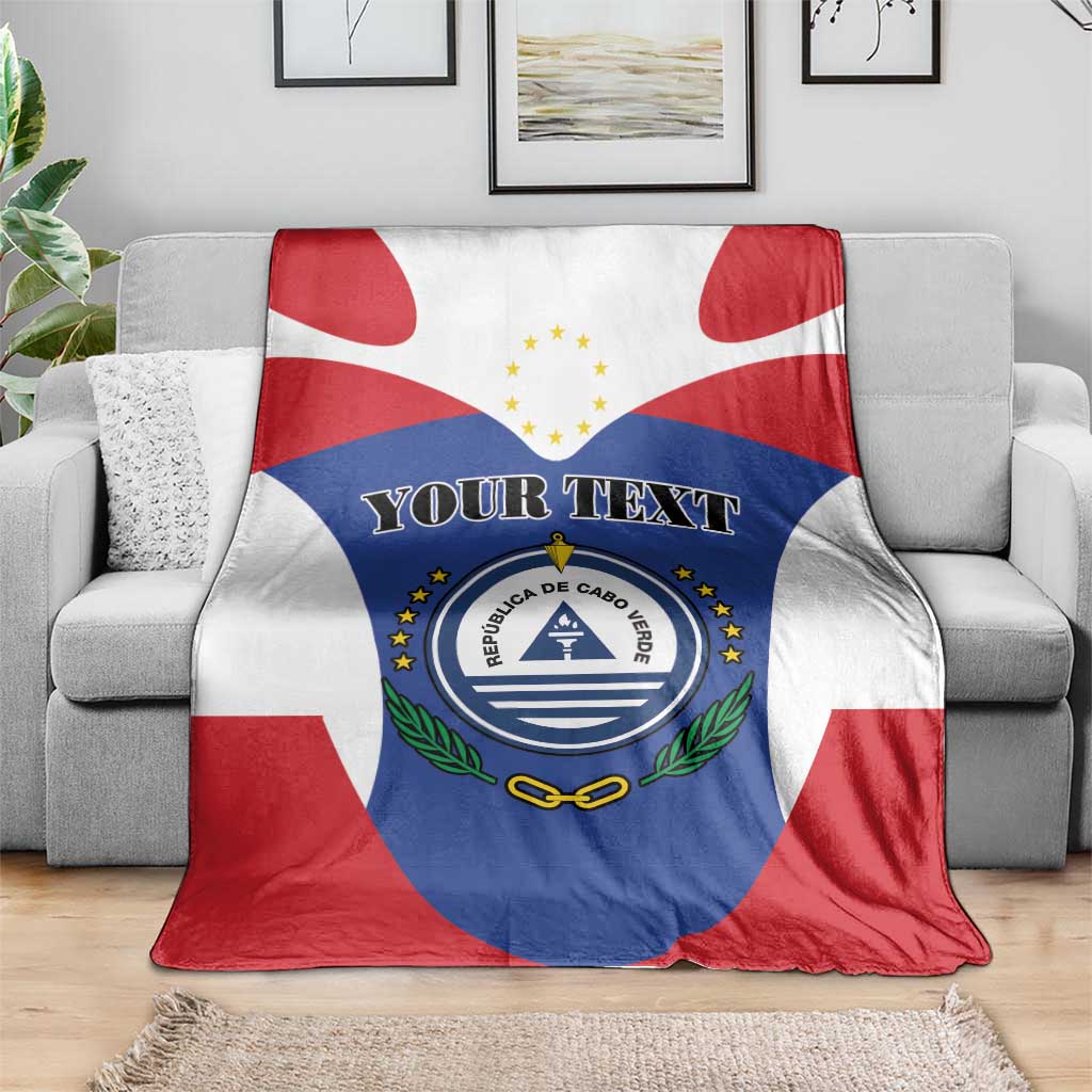 Personalized Cape Verde Coat Of Arms Blanket Sport Style