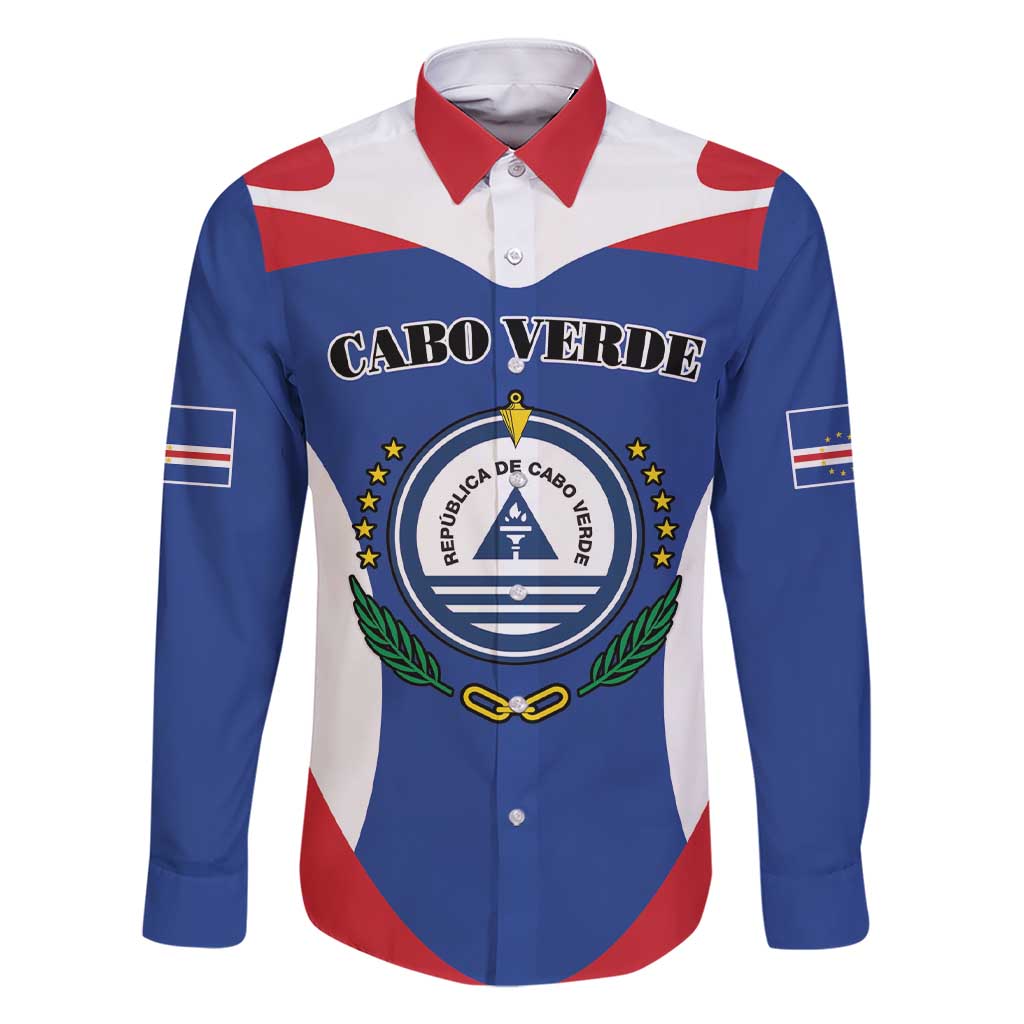 Personalized Cape Verde Coat Of Arms Family Matching Short Sleeve Bodycon Dress and Hawaiian Shirt Sport Style - Wonder Print Shop