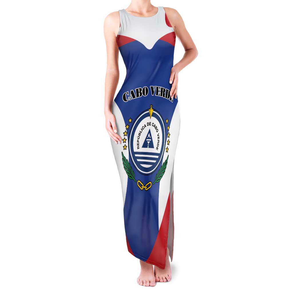 Personalized Cape Verde Coat Of Arms Family Matching Tank Maxi Dress and Hawaiian Shirt Sport Style - Wonder Print Shop