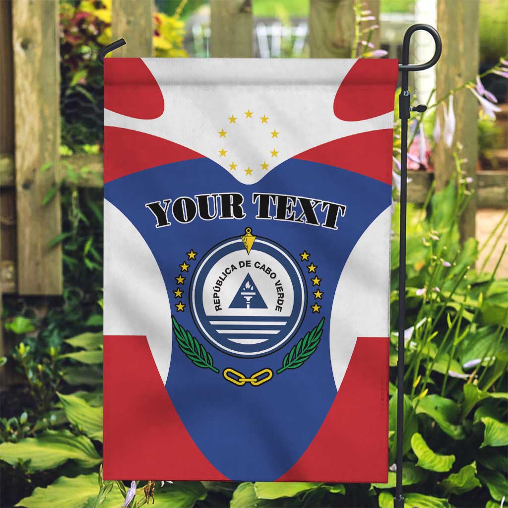 Personalized Cape Verde Coat Of Arms Garden Flag Sport Style - Wonder Print Shop