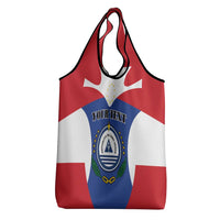 Personalized Cape Verde Coat Of Arms Grocery Bag Sport Style