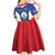 Personalized Cape Verde Coat Of Arms Kid Short Sleeve Dress Sport Style - Wonder Print Shop