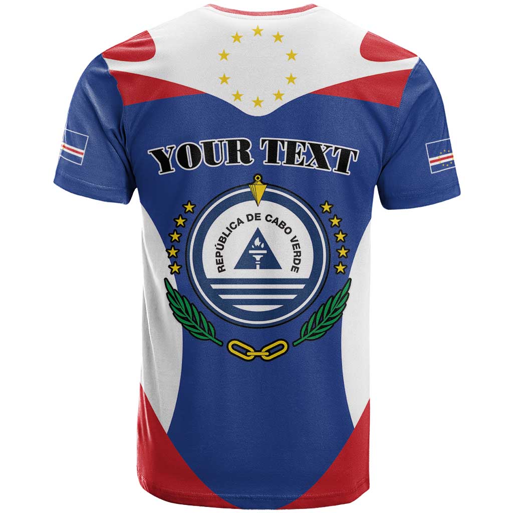 Personalized Cape Verde Coat Of Arms T Shirt Sport Style - Wonder Print Shop