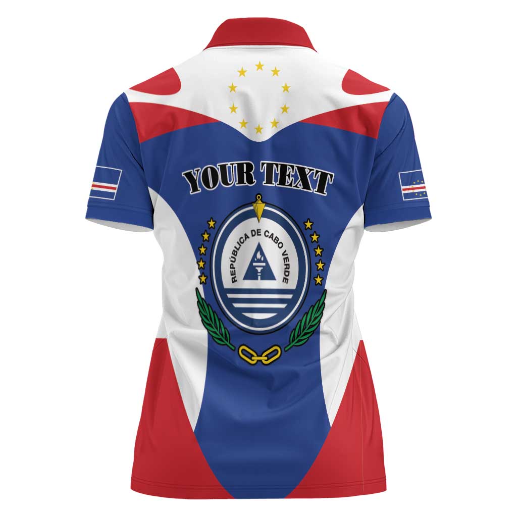 Personalized Cape Verde Coat Of Arms Women Polo Shirt Sport Style - Wonder Print Shop
