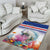 Cape Verde Manatee Area Rug Coral Reef With Flag Style - Wonder Print Shop