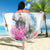 Cape Verde Manatee Beach Blanket Coral Reef With Flag Style - Wonder Print Shop
