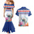 Cape Verde Manatee Couples Matching Mermaid Dress and Hawaiian Shirt Coral Reef With Flag Style - Wonder Print Shop