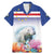 Cape Verde Manatee Family Matching Mermaid Dress and Hawaiian Shirt Coral Reef With Flag Style - Wonder Print Shop