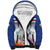 Cape Verde Manatee Sherpa Hoodie Coral Reef With Flag Style - Wonder Print Shop