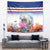 Cape Verde Manatee Tapestry Coral Reef With Flag Style - Wonder Print Shop
