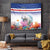 Cape Verde Manatee Tapestry Coral Reef With Flag Style - Wonder Print Shop