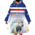 Cape Verde Manatee Wearable Blanket Hoodie Coral Reef With Flag Style - Wonder Print Shop
