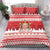 Monaco Christmas Bedding Set Joyeux Noel Coat Of Arms - Wonder Print Shop